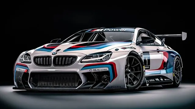 PBR Game 3D Models – BMW M6 GT3 2016