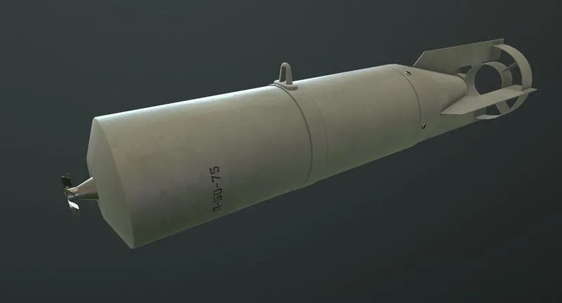 PBR Game 3D Models – Bomb P-50-75