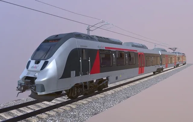 PBR Game 3D Models – Bombardier TALENT 2 Train Abelio