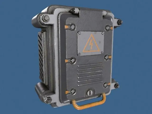 PBR Game 3D Models – Box 04