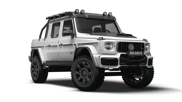 PBR Game 3D Models – Brabus 800 Adventure XLP Superwhite 2022