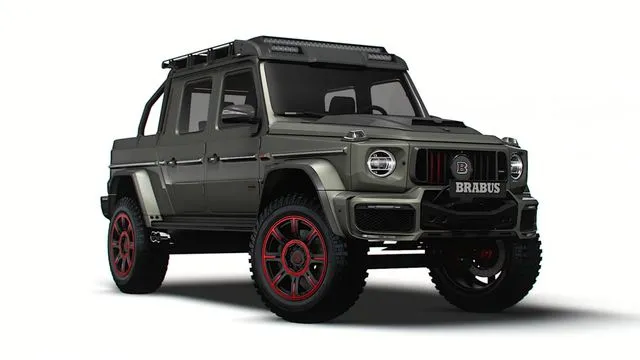 PBR Game 3D Models – Brabus 900 XLP One of Ten 2023