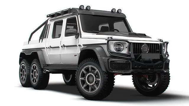 PBR Game 3D Models – Brabus XLP 800 6×6 Adventure 2023