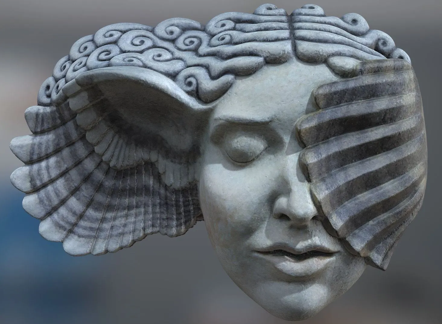 PBR Game 3D Models – Bronze Hypnia Sleep By Ama Menec