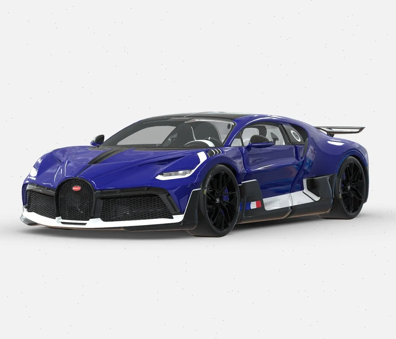 PBR Game 3D Models – Bugatti Divo
