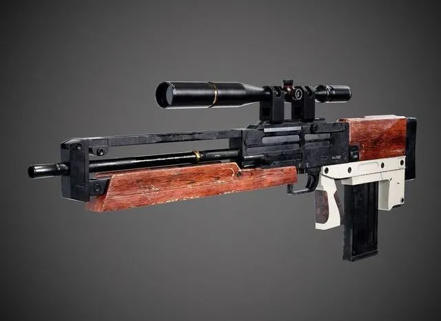 PBR Game 3D Models – Carrack 300 sniper rifle