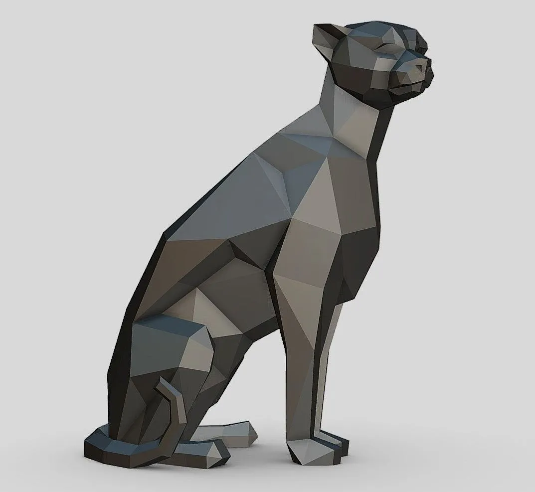 PBR Game 3D Models – Cheetah