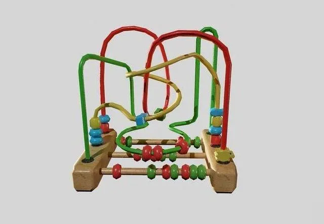 PBR Game 3D Models – Children Toy Wires