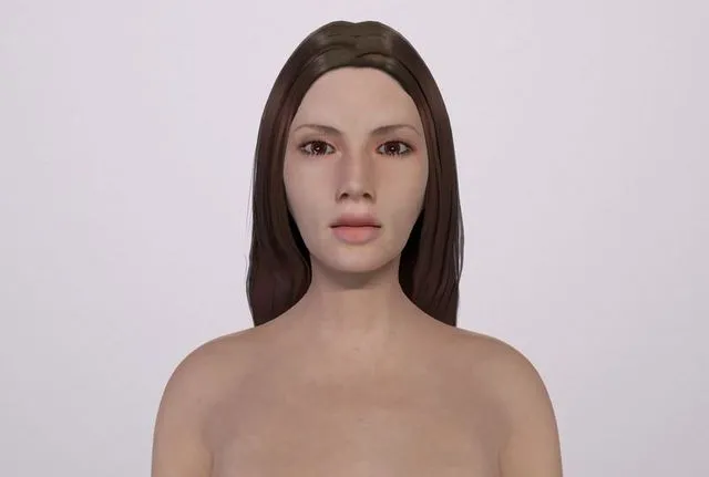 PBR Game 3D Models – Chloe – Female Rigged Game Ready Character Low-poly