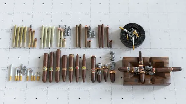 PBR Game 3D Models – Cigars Cigarettes Joints Blunts And Ashtrays – 3D Assetkit Pbr