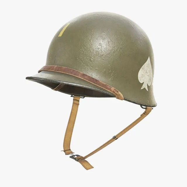 PBR Game 3D Models – Combat Helmet USII