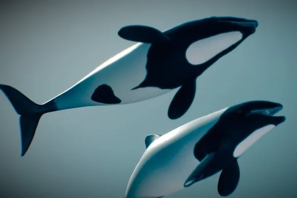 PBR Game 3D Models – Commerson’s Dolphin