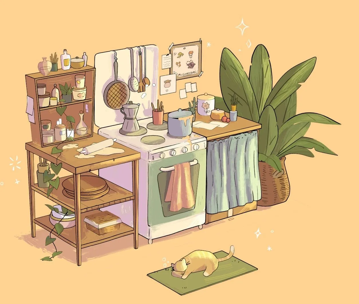 PBR Game 3D Models – Cozy Day