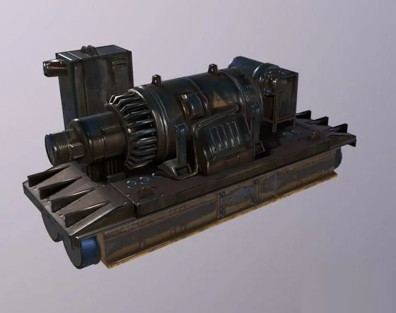 PBR Game 3D Models – Crane Engine