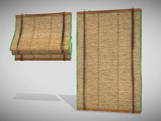 PBR Game 3D Models – Curtain Blind   Blindona