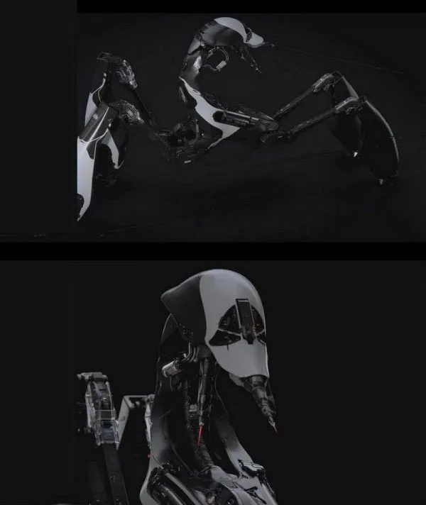 PBR Game 3D Models – Cyber Scorpion Bot