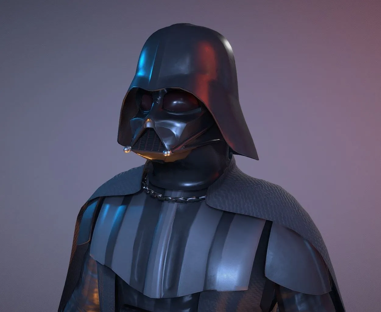 PBR Game 3D Models – Darth Vader 1