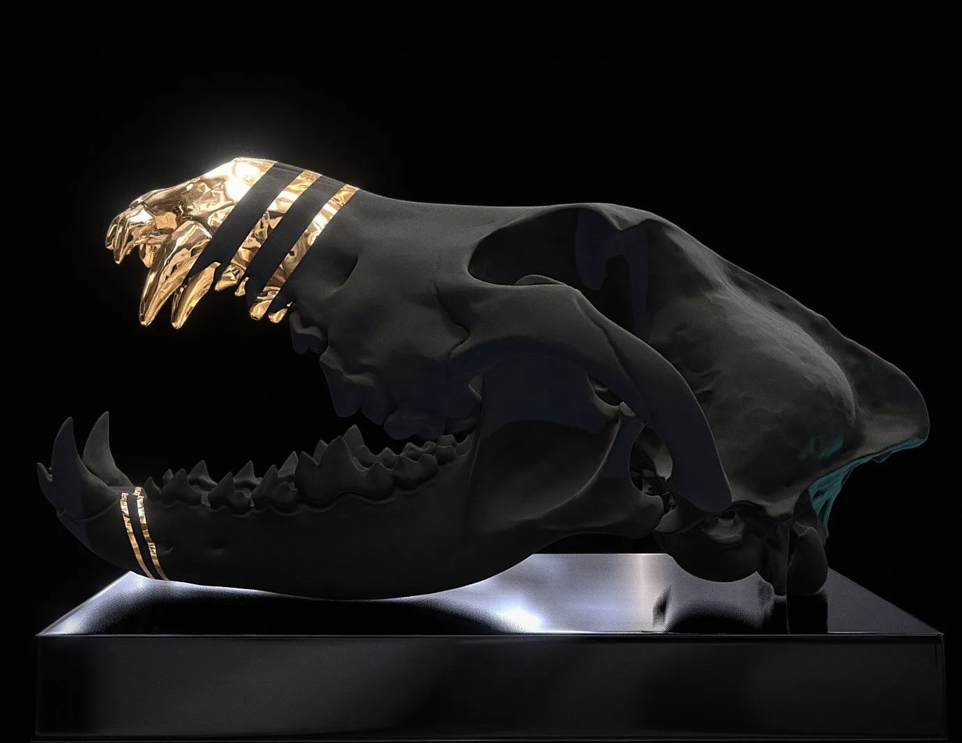 PBR Game 3D Models – Deco Skull