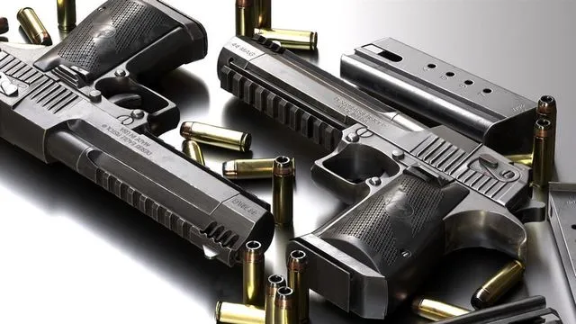 PBR Game 3D Models – Desert Eagle Handgun