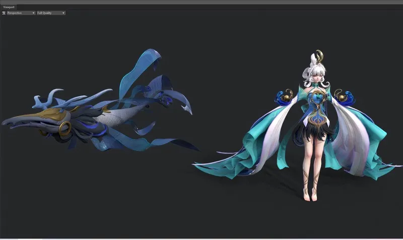 PBR Game 3D Models – Dragon mother