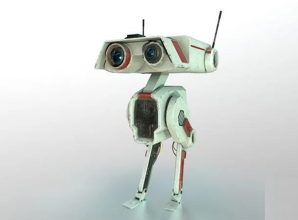 PBR Game 3D Models – Droid DB-1