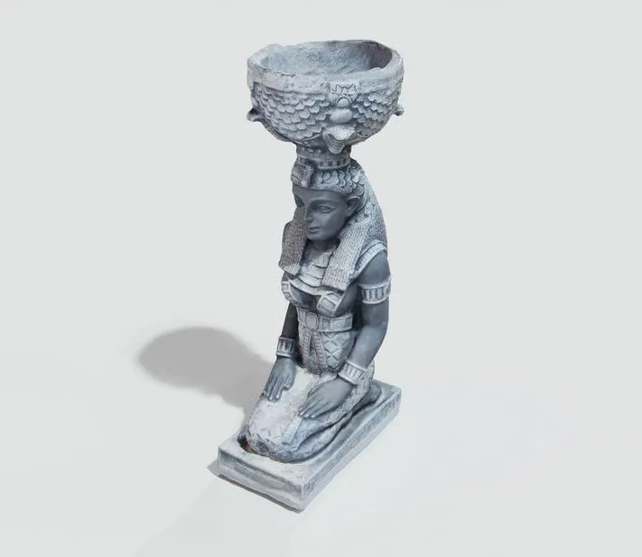 PBR Game 3D Models – Egypt old statue