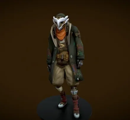 PBR Game 3D Models – Ekko (Arcane) League Of Legends