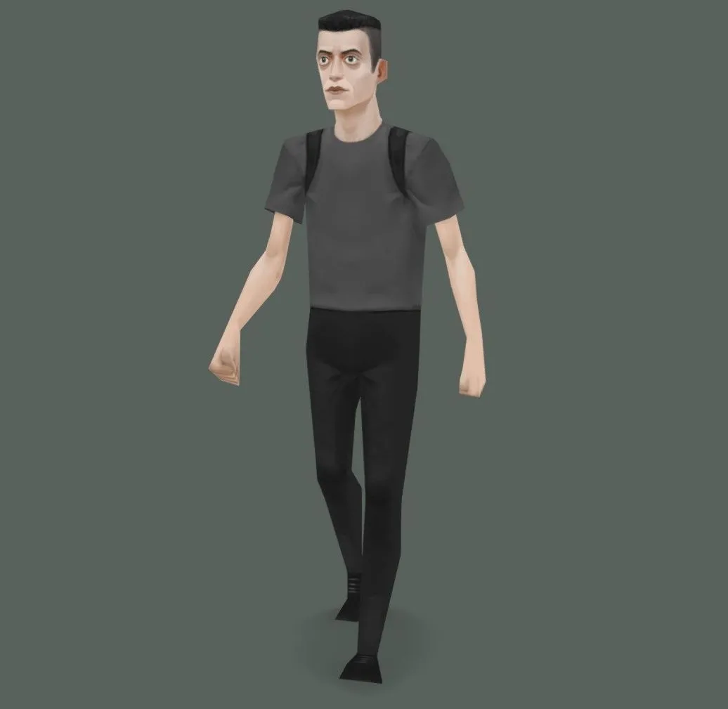 PBR Game 3D Models – Eliot