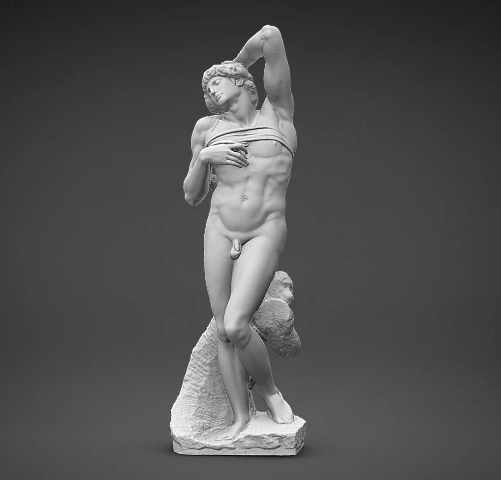 PBR Game 3D Models – Esclave Mourant