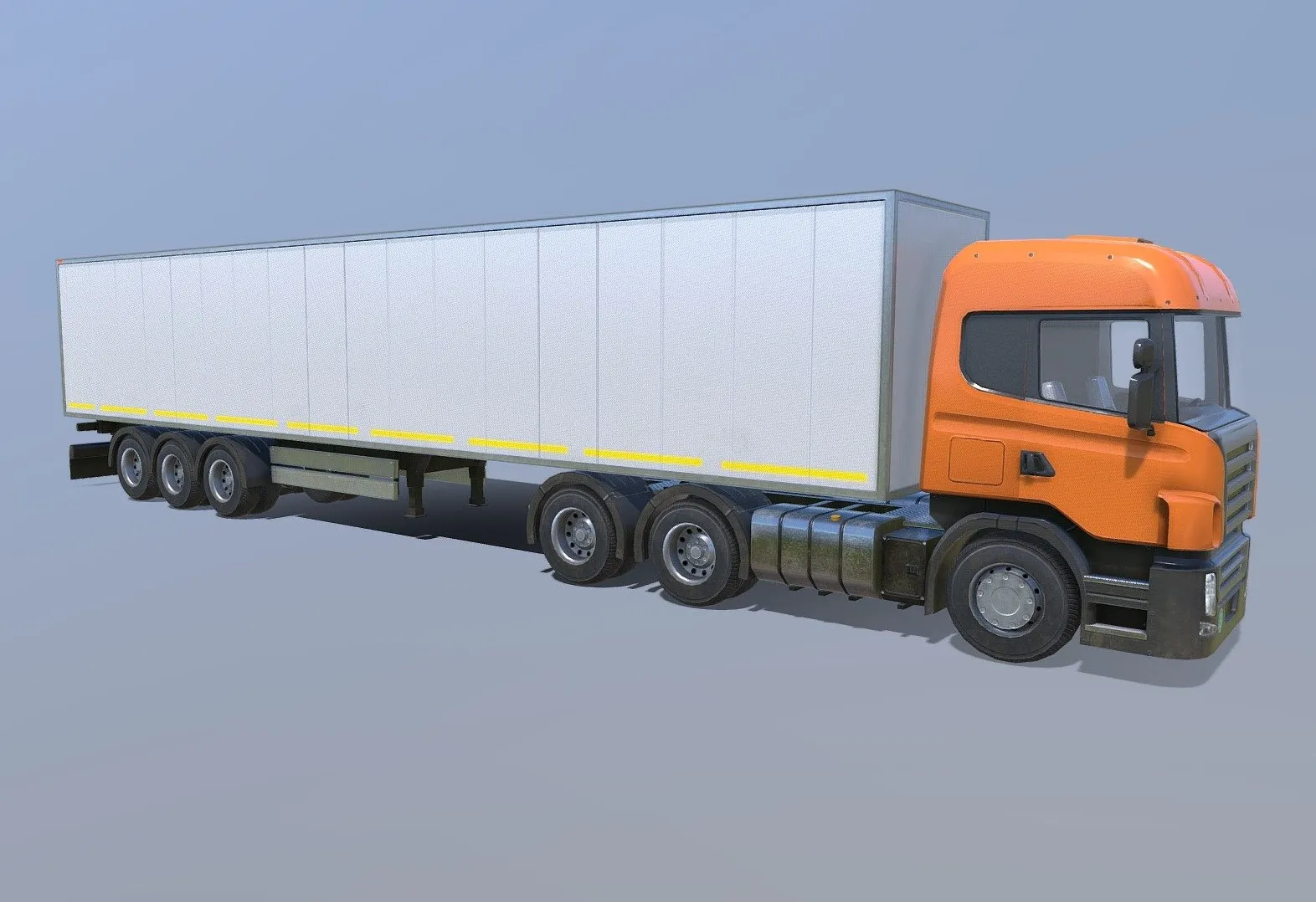 PBR Game 3D Models – Euro Truck