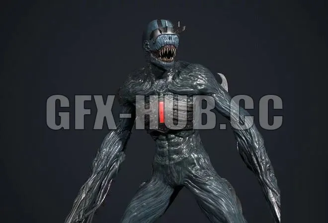 PBR Game 3D Models – Evil Undead 4
