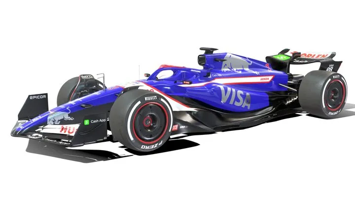 PBR Game 3D Models – F1 VCARB_01 2024