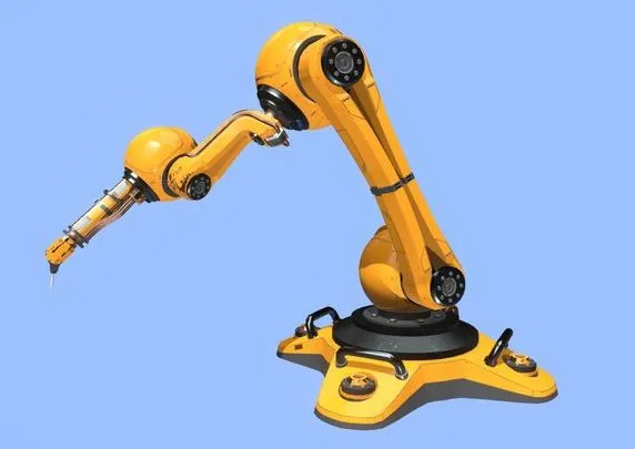 PBR Game 3D Models – Factory Robot Arm