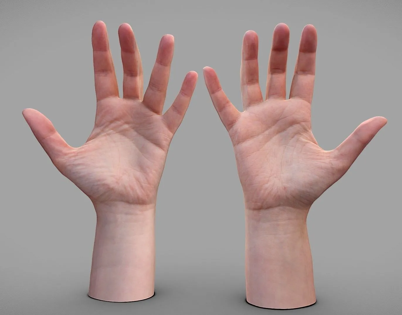 PBR Game 3D Models – Female Hands