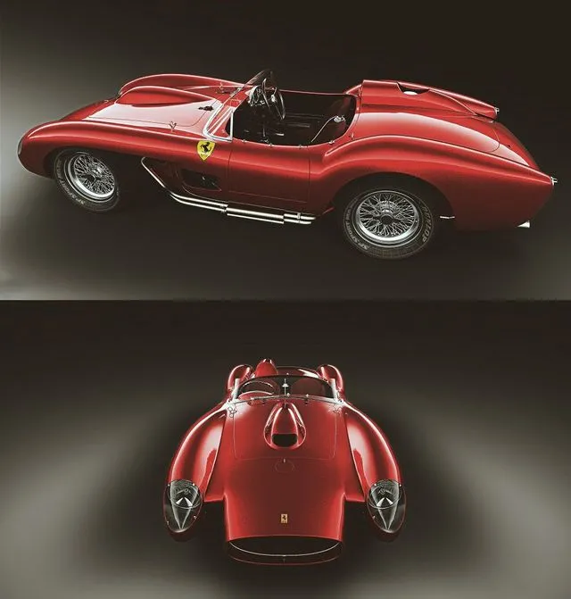PBR Game 3D Models – Ferrari 250 TestaRossa