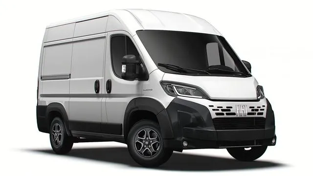 PBR Game 3D Models – Fiat e Ducato Van L1H2 2024
