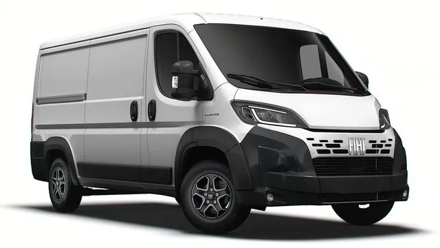 PBR Game 3D Models – Fiat e Ducato Van L2H1 2024