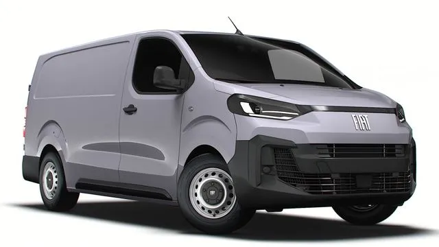 PBR Game 3D Models – Fiat e Scudo Van L3 2024 italyan