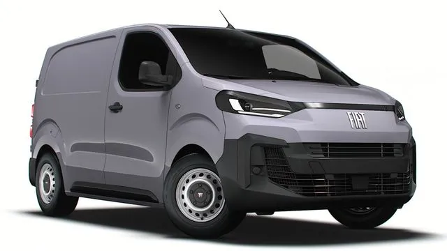 PBR Game 3D Models – Fiat Scudo Van L1 2024minivan