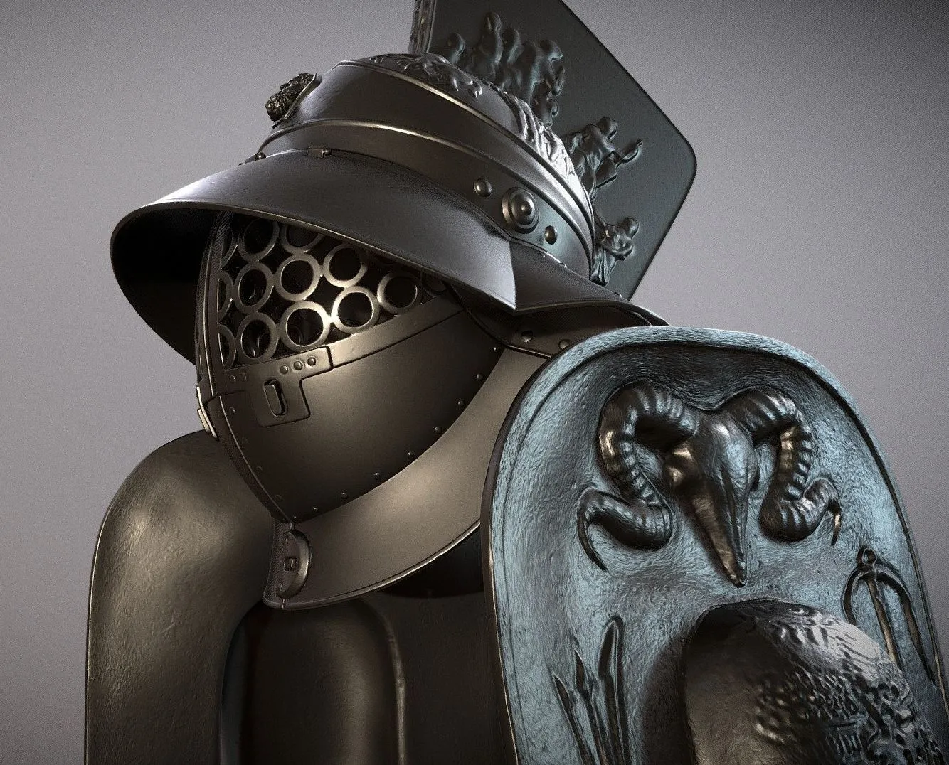 PBR Game 3D Models – Gladiator Armor