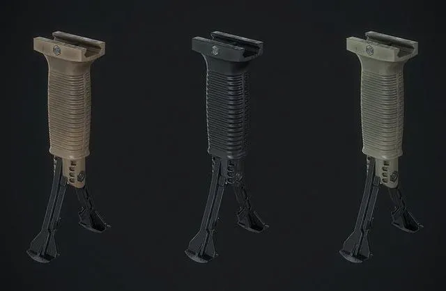 PBR Game 3D Models – Grip pod FAB Defense