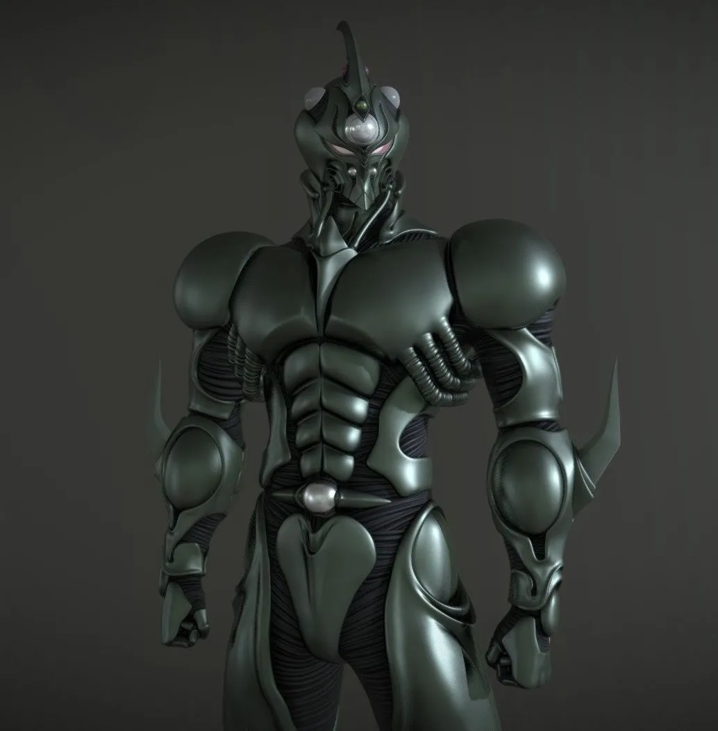 PBR Game 3D Models – Guyver 0
