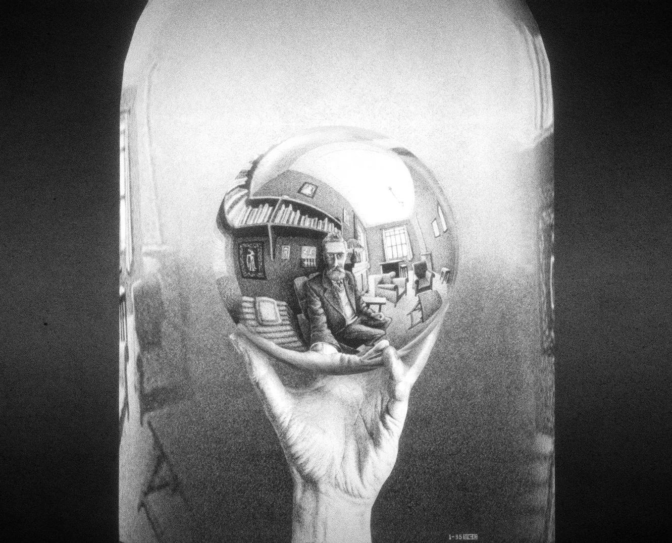 PBR Game 3D Models – Hand With Reflecting Sphere 3D