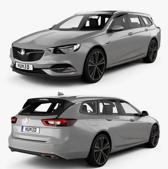 PBR Game 3D Models – Holden Commodore Sportwagon 2021