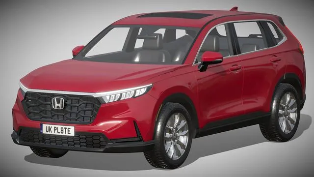 PBR Game 3D Models – Honda CR-V 2023