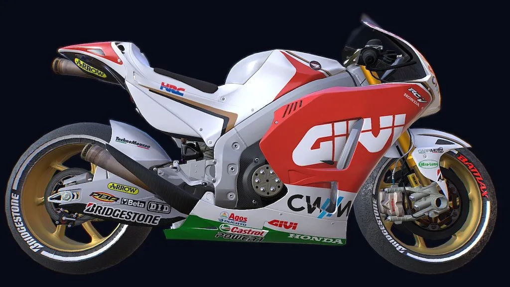 PBR Game 3D Models – Honda Rc213v