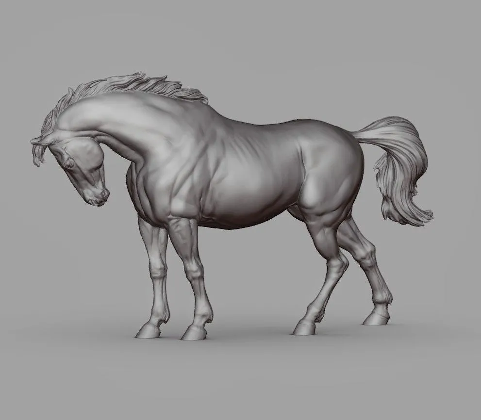 PBR Game 3D Models – Horse
