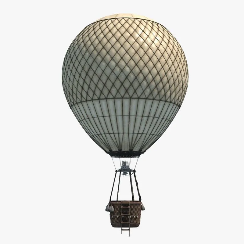 PBR Game 3D Models – Hot Air Balloon