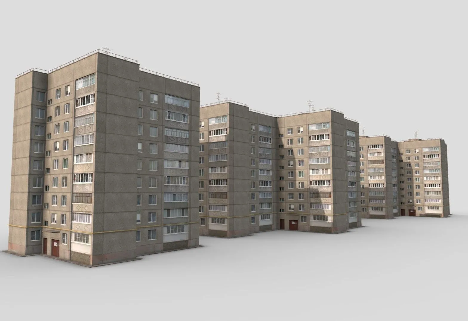 PBR Game 3D Models – House 121 60 25