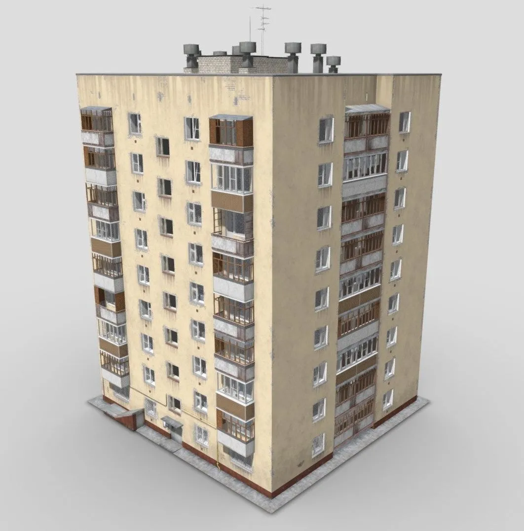 PBR Game 3D Models – House 1P447 C 26 Candle